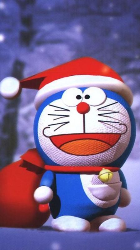 Cute Doraemon - Santa Claus - Doraemon Wallpaper Download | MobCup