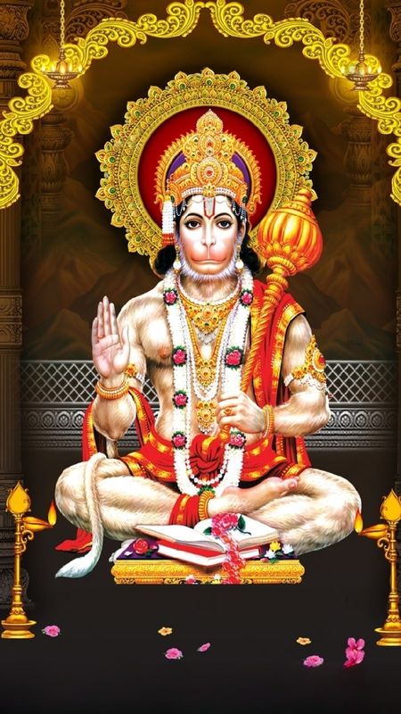 Hanuman Ji Ki Photo - Animated Art Wallpaper Download | MobCup