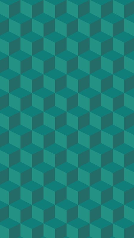 G B Whatsapp Home Screen - illusion cubes sea green Wallpaper Download |  MobCup