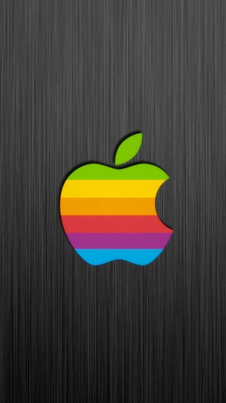 Iphone 12 - Colorful - Apple Logo Wallpaper Download | MobCup