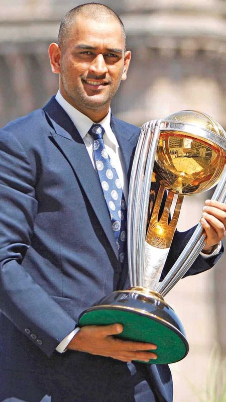 Dhoni Picture With Icc Cricket World Cup Wallpaper Download | MobCup