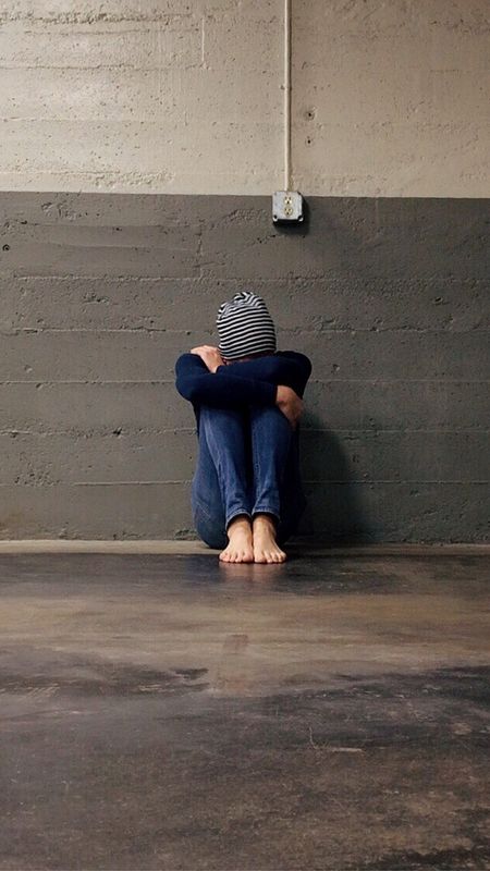 Sad Boy Sitting On Floor Wallpaper Download | MobCup