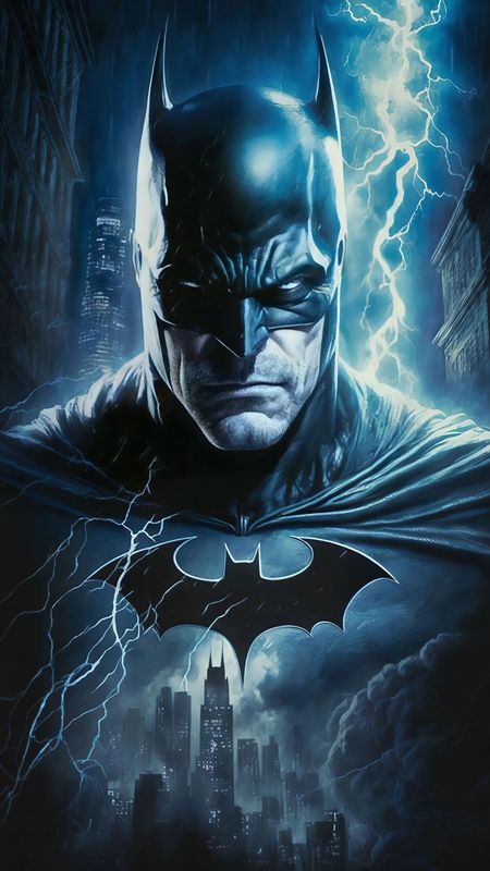 Batman - Thunder effect Wallpaper Download | MobCup