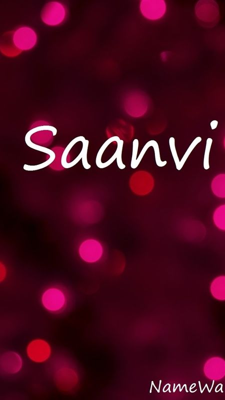 S Name - Saanvi Wallpaper Download | MobCup
