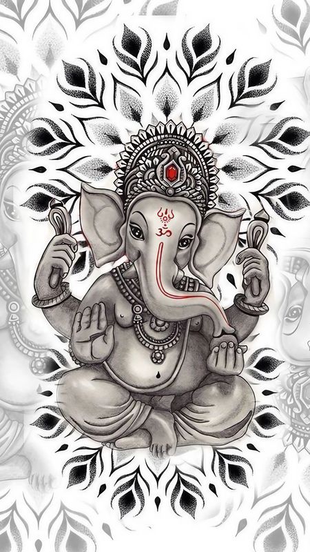 Lord Ganesha - भगवान गणेश जी - propergod - Digital Art, Religion,  Philosophy, & Astrology, Hinduism - ArtPal