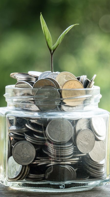 Money | Coins Jar Wallpaper Download | MobCup