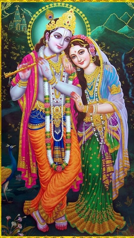 Radha Krishna Ka Photo - Krishna Playing Flute Wallpaper Download | MobCup