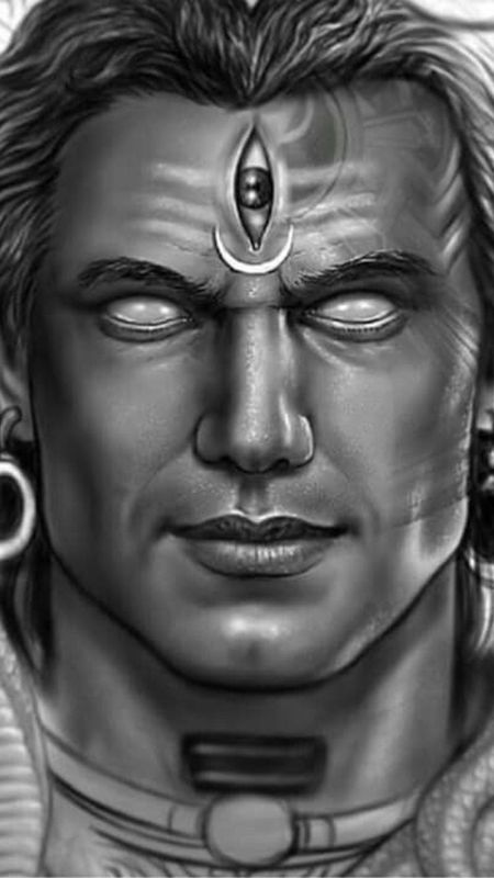 Shiva Lord Pencil sketch drawing step-by-step || Realistic pencil drawing.  God shiba. - YouTube