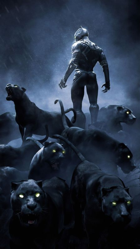 Black Panther Hd Wakanda Forever Wallpaper Download | MobCup