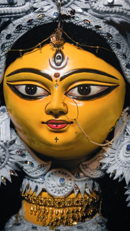 Durga Maa Photo Hd - face durga maa Wallpaper Download | MobCup