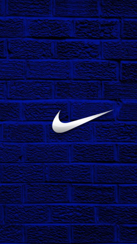 nike blue logo wallpaper
