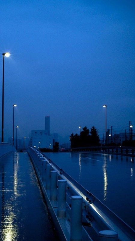 Aesthetic - Rainy Night Wallpaper Download | MobCup