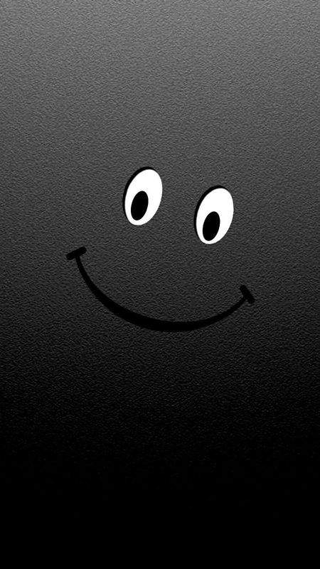 HD wallpaper: smiley illustration, smiling, minimalism, dark, black, no  people | Laptop wallpaper quotes, Black hd wallpaper, Computer wallpaper hd