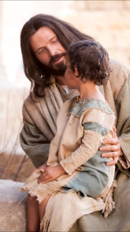 Papa Jesus - Childrens - Jesus Wallpaper Download | MobCup