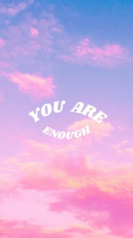 Aesthetic christian - you are enough Wallpaper Download | MobCup