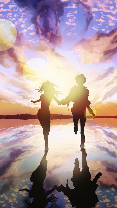 Animated Couple Wallpaper Download | MobCup