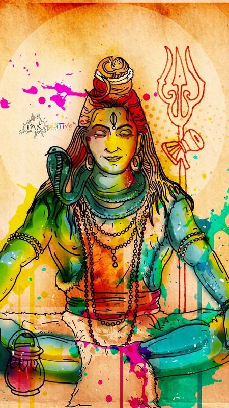 Shiva sketch Wallpapers Download | MobCup