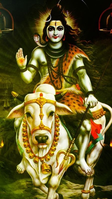Best Lord Shiva - Nandi - Nature Background Wallpaper Download | MobCup