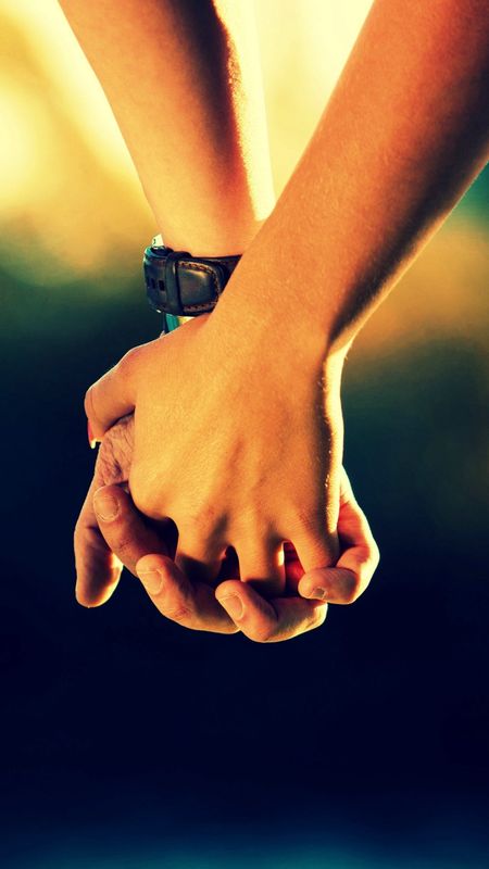 Hd Girl Boy Love - Holding Hands With Blur Background Wallpaper Download |  MobCup