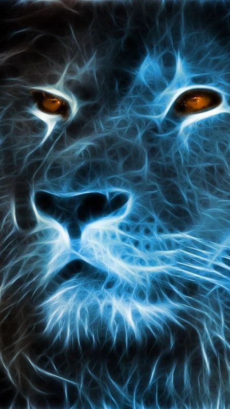 Blue Lion Wallpapers - Top Free Blue Lion Backgrounds - WallpaperAccess