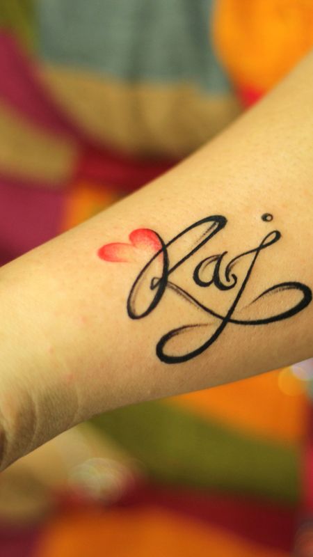 R Name - Raj - Tattoo Wallpaper Download | MobCup