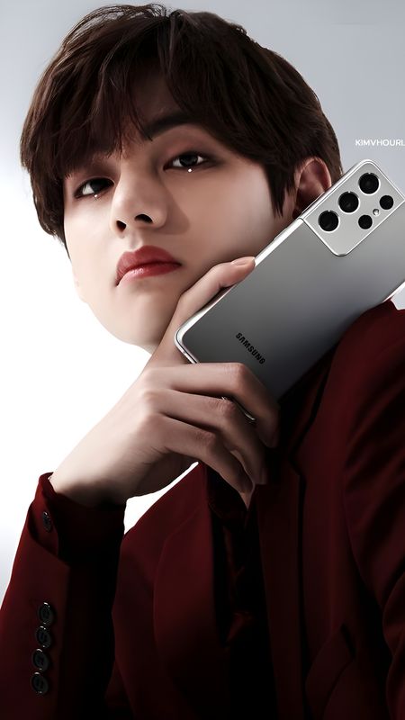 Bts V, Face Portrait, korean, singer, HD phone wallpaper