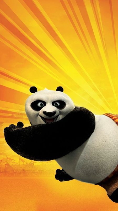 Kung Fu Panda - Sunrays Background Wallpaper Download | MobCup