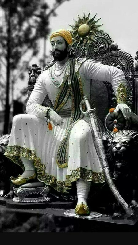 Shivaji Maharaj | White And Black | Chatrapati Shivaji Maharaj | Warrior  King Wallpaper Download | MobCup