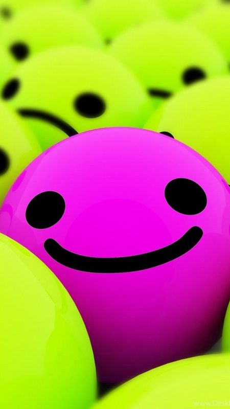 Smile Wale - Pink - Smiley Ball Wallpaper Download | MobCup