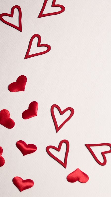 Heart Pictures - White Background Wallpaper Download | MobCup