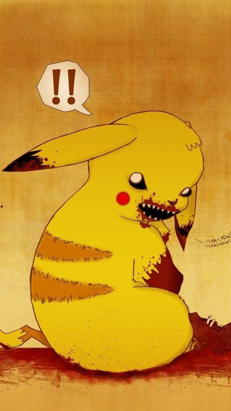 pikachu scared