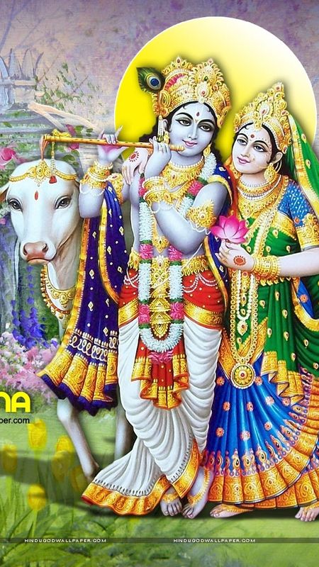 Radha Krishna Images - Cow Wallpaper Download | MobCup