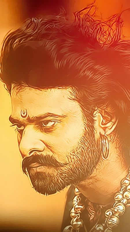 Sankha Bhowmick sketches  sketch of Amarendra Bahubali Prabhas quick one  approximately 1015 min  Facebook