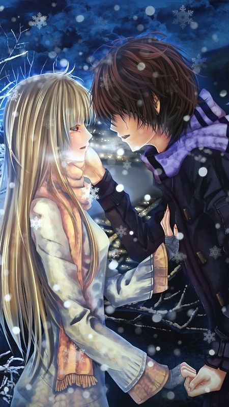 Anime Couple - Romance - Anime Boy Wallpaper Download | MobCup