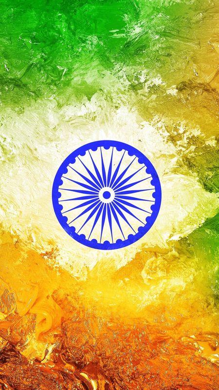 Stylish Indian Flag - abstract flag Wallpaper Download | MobCup