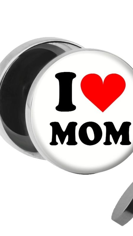 I Love You Mom - Circle Design Wallpaper Download | MobCup