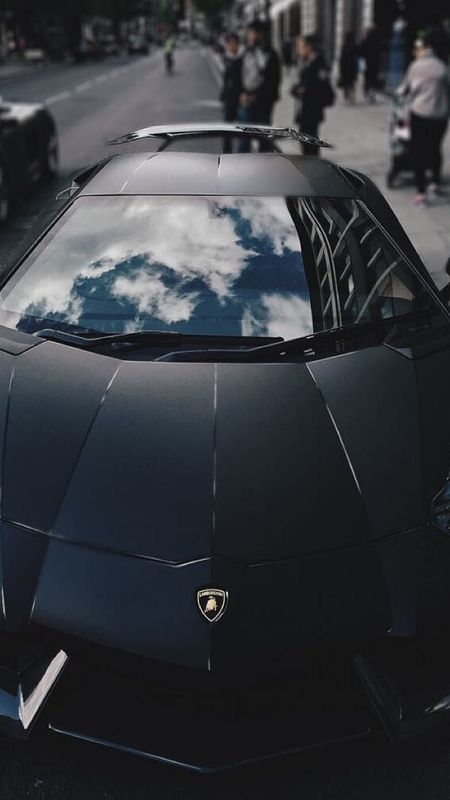 Lamborghini Hexagon | Royal Black Wallpaper Download | MobCup