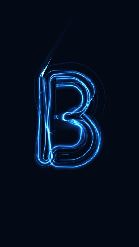 B Name - Blue Light Wallpaper Download | MobCup