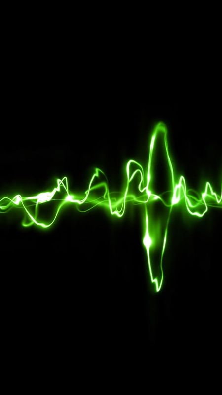 Heartbeat - green glow Wallpaper Download | MobCup