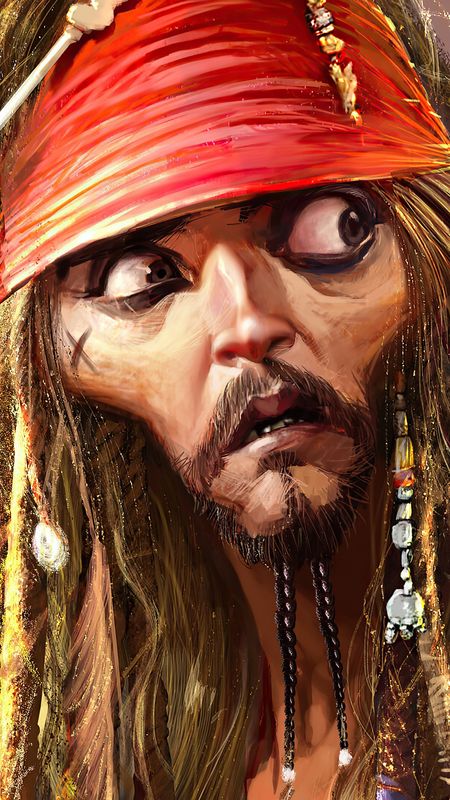 Jack Sparrow - cartoon jack Wallpaper Download | MobCup