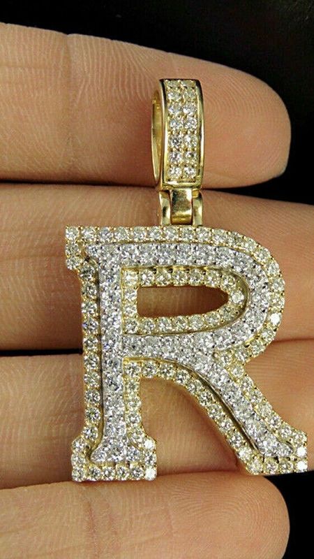 R Letter - Beautiful - Diamond Locket Wallpaper Download | MobCup