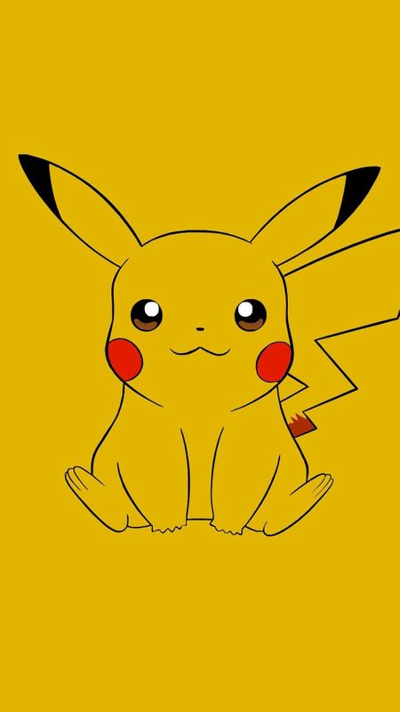 Pikachu Cartoon | Yellow Pikachu Wallpaper Download | MobCup