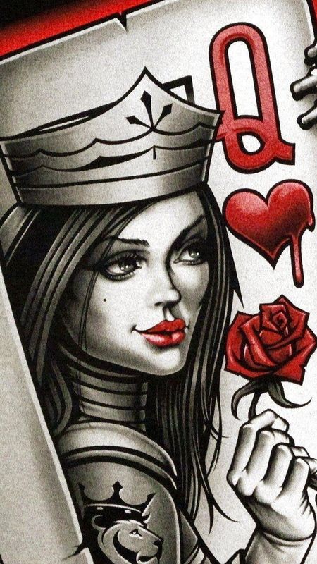 King Queen - Playing Cards Wallpaper Download | MobCup