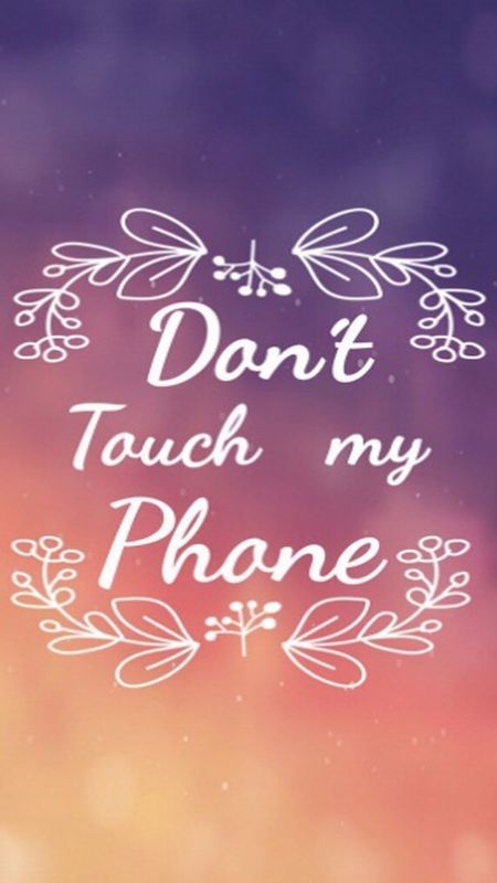 Dont Touch My Phone Live Aesthetic Wallpaper Download Mobcup