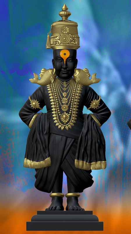 Vitthal - Shri Vitthal Rukmini - Hindu God Wallpaper Download | MobCup
