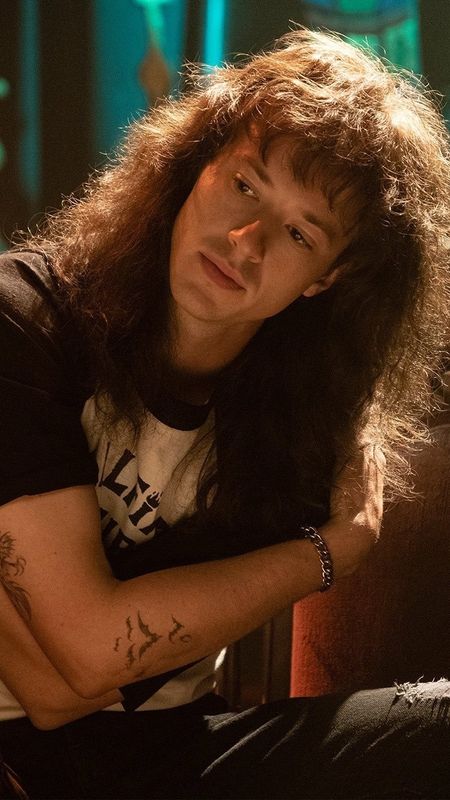 Eddie Munson - Long Hair Style Wallpaper Download | MobCup