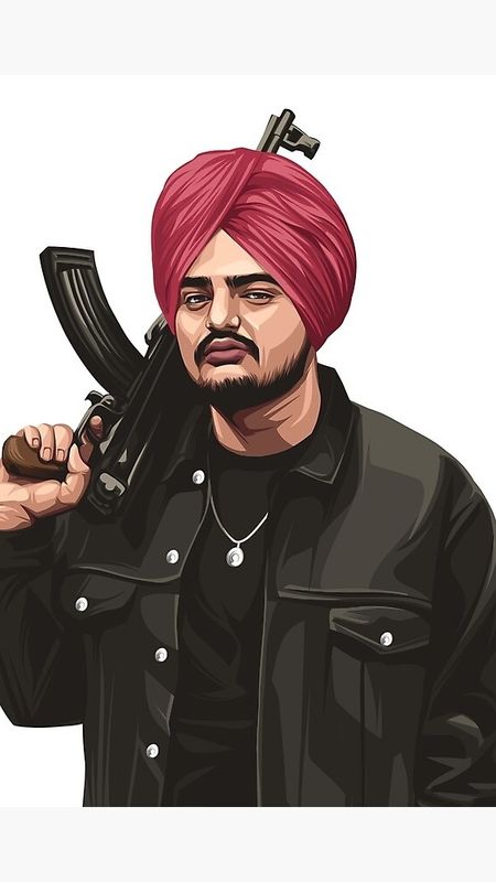 Sidhu Moose Wala 3d - Illustration Work Wallpaper Download | MobCup