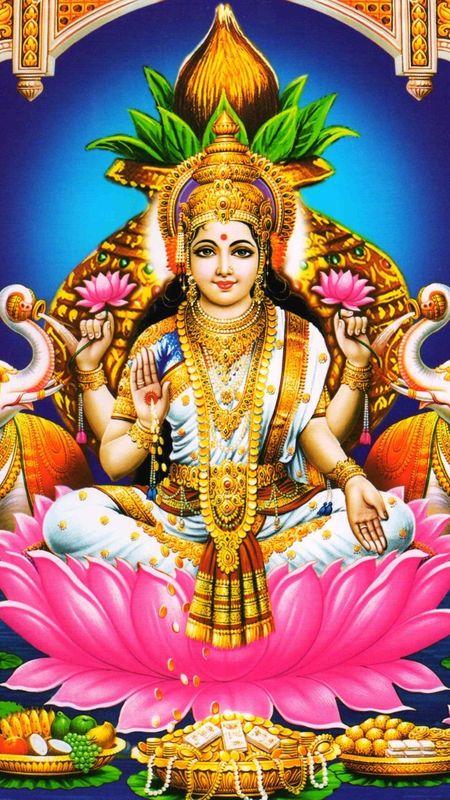 God Lakshmi Images Full Hd - God Of Wealth Wallpaper Download | MobCup
