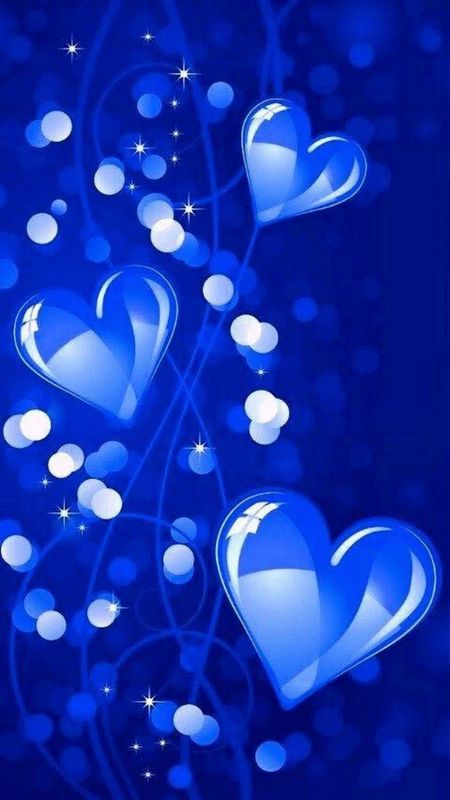 Blue Hearts love HD phone wallpaper  Peakpx