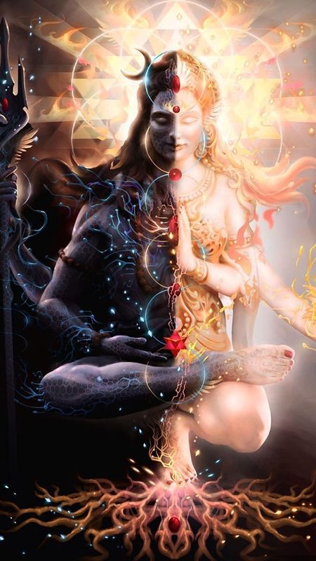 Sivan Photos Hd - Lord Shiva - Ardhanarishvara Wallpaper Download | MobCup